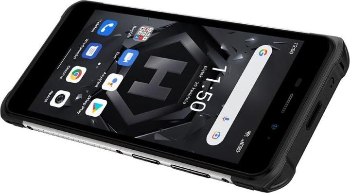 Produktbild Myphone Hammer Iron 4 Dual silver Extreme pack (32 GB, Schwarz, 7.20", Dual SIM, 13 Mpx)