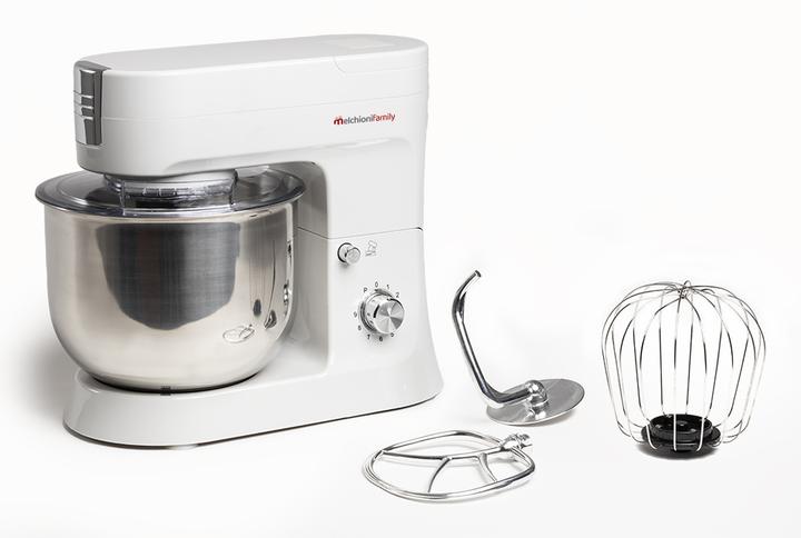 Produktbild Melchioni Magda Schneebesen mit Sockel 1800 W Weiss (1800 W)