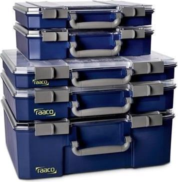 Actual product image Raaco Safe W.451xD.330xH.403mm w.lock and telescopic rails SafeBox 150x2 (equipped)