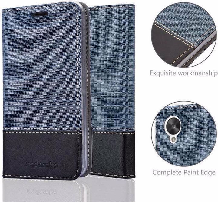 Produktbild Cadorabo Book Jeans Optik Cover (LG Nexus 5)