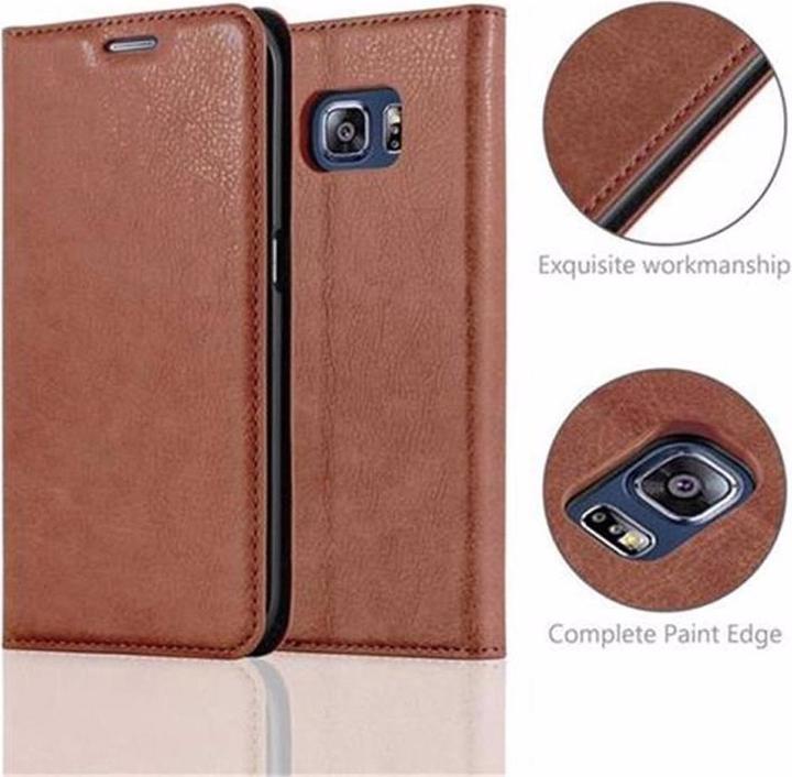 Produktbild Cadorabo Book Invisible Magnet Cover (Samsung Galaxy S6 Edge)