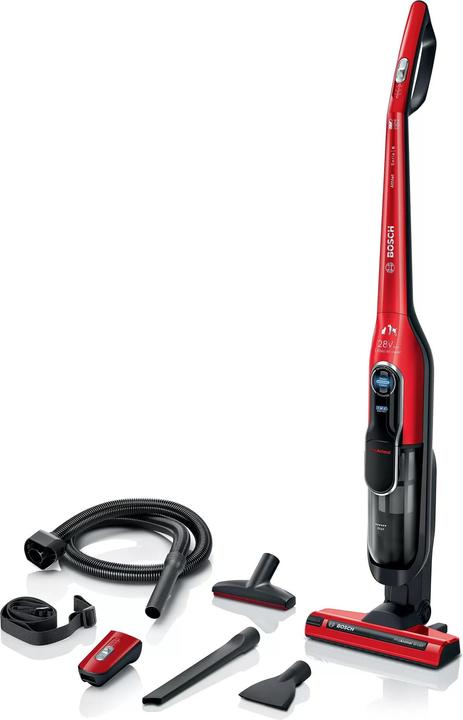 Actual product image Bosch Hausgeräte Series 6 BCH86PET2 stick vacuum/electric broom Bagless Black, Red