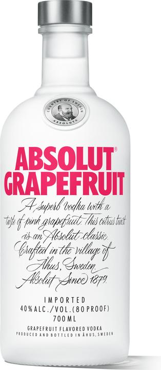 Produktbild Absolut GRAPEFRUIT 70 cl / 40 % Schweden (1 x 70 cl)