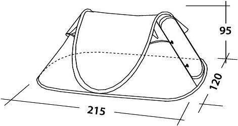 Immagine prodotto Easy Camp Antic Tribal (Tenda pitching, 1.90 kg, 2 persone)