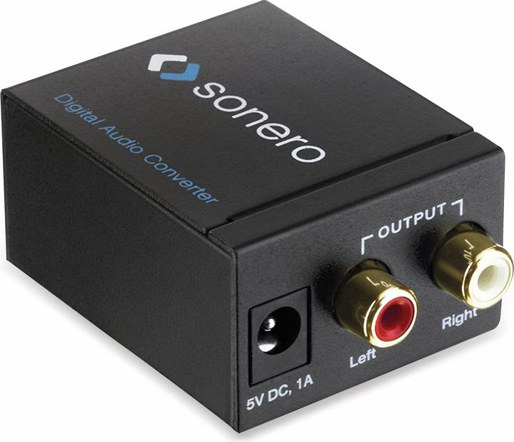 Produktbild Purelink sonero Digital zu Analog Audio Konverter (Digital -> Analog)