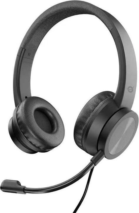 Image du produit Conceptronic Headset Geräuschunterdrückung,USB-C,2.0m sw (Filaire, USB-C)