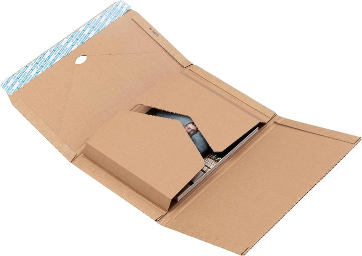 Produktbild Brieger Höhenvariable Universalverpackung 315 x 315 x 0 - 80 mm (37 x 94 cm, 1 x)