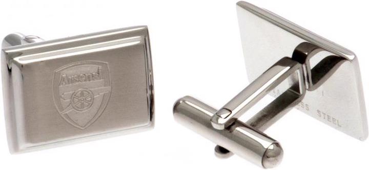 Actual product image Arsenal FC Tie clip and cufflink set (100% stainless steel)