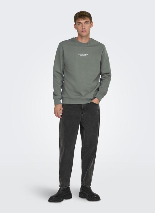 Produktbild Only & Sons Onscurated Reg Crew Neck Sweat Noos (M)
