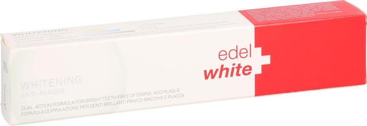 Produktbild Edel + White Anti-Plaque und Whitening Zahnpasta (75 ml)