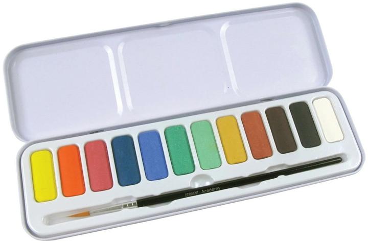 Actual product image Derwent Watercolor Watercolour Pan Set Multicolor (Multicoloured)
