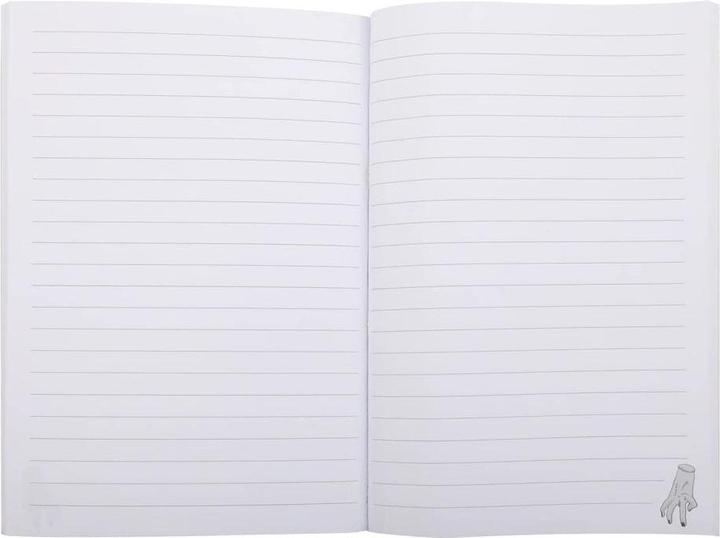 Actual product image Cinereplicas Wednesday Notebook Wednesday with Cello (Lined, Soft cover)