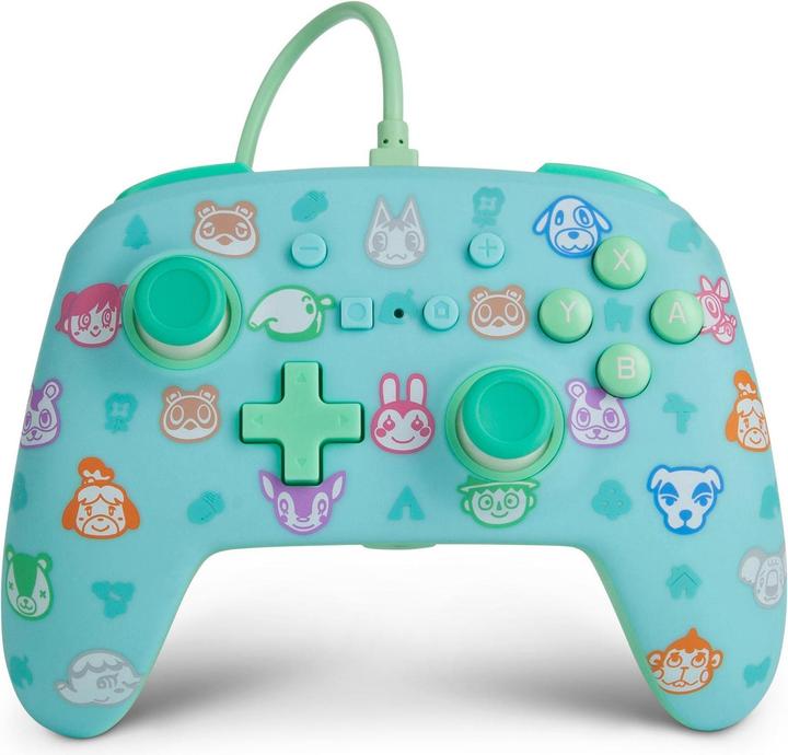 Productafbeelding PowerA Enhanced Wired Controller - Animal Crossing (Switch)