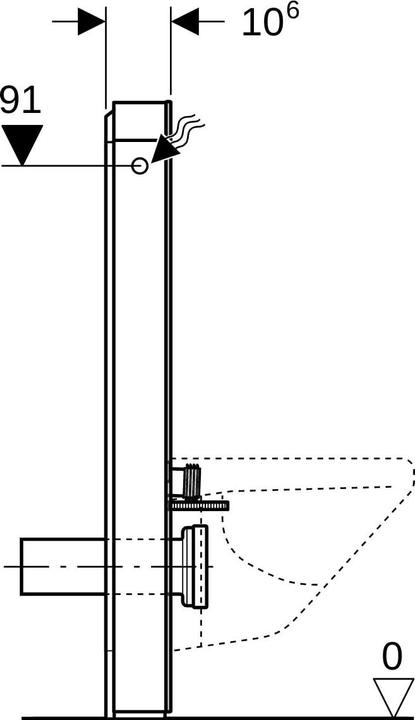 Produktbild Geberit WC-Sanitärmodul