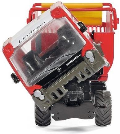 Produktbild Siku Lindner Unitrac mit Ladewagen
