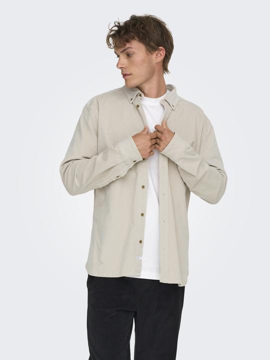 Produktbild Only & Sons Onsmichael 18w Reg Cord Stretch Ls Noos (XS)