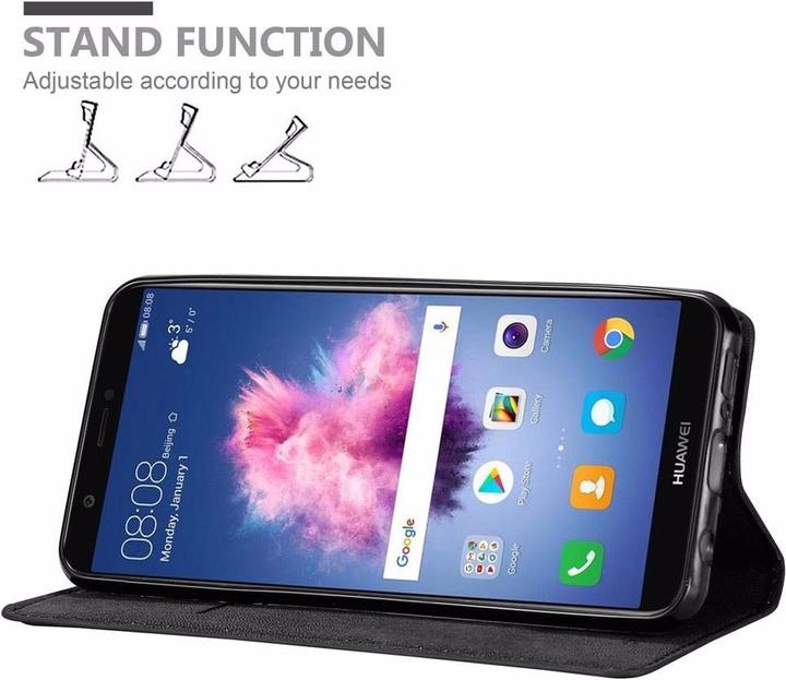 Actual product image Cadorabo Book Invisible Magnet Cover (Huawei P Smart)
