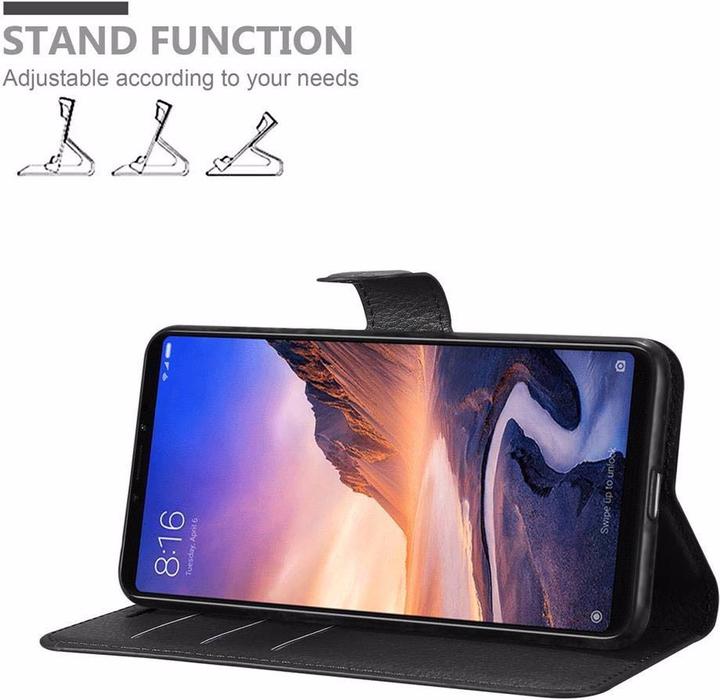 Actual product image Cadorabo Book with stand function cover (Mi Max 3)
