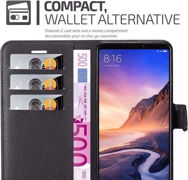 Actual product image Cadorabo Book with stand function cover (Mi Max 3)