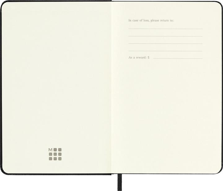 Image du produit Moleskine Agenda hebdomadaire (9 x 14 cm, Anglais)