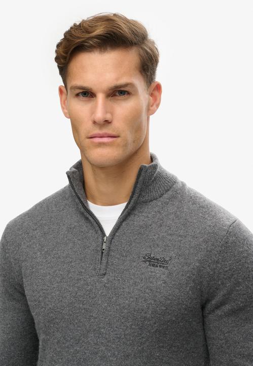 Image du produit Superdry Pull en maille brodée à col camionneur Essential (L)