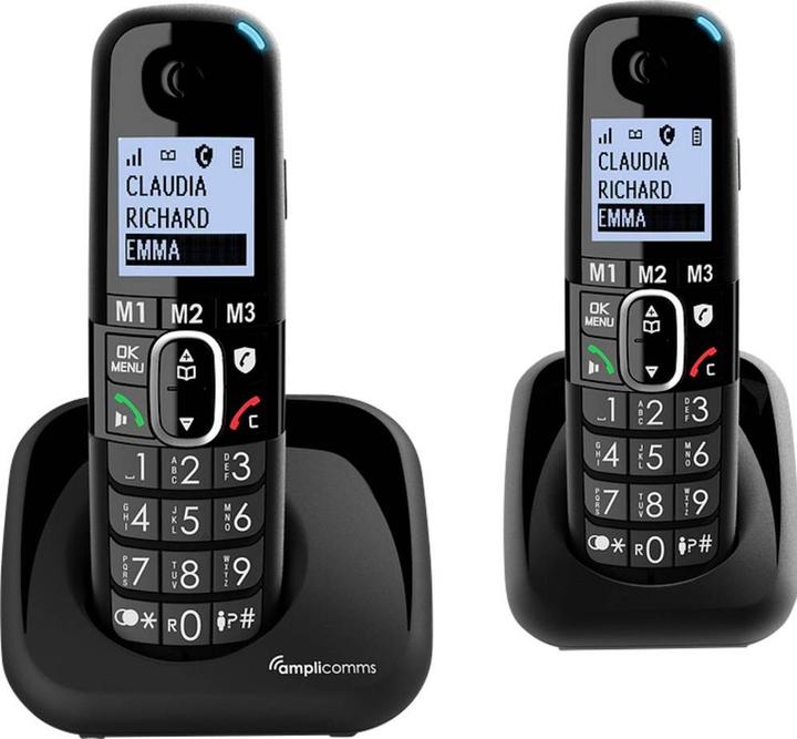 Produktbild amplicom Bigtel 1502 Schnurloses Telefon Duo