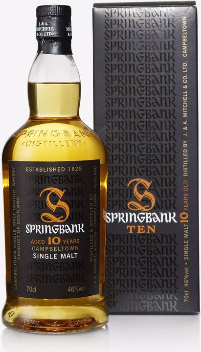Produktbild Springbank 10 Years (Single Malt, Scotch Whisky, 1 x 70 cl)