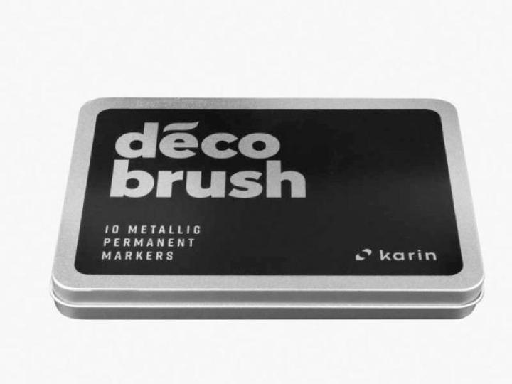 Produktbild Karin Brush Marker Pro Metall Box (Mehrfarbig, 10 x)