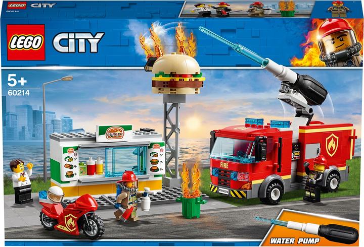 LEGO Feuerwehreinsatz im Burger-Restaurant (60214, LEGO City)