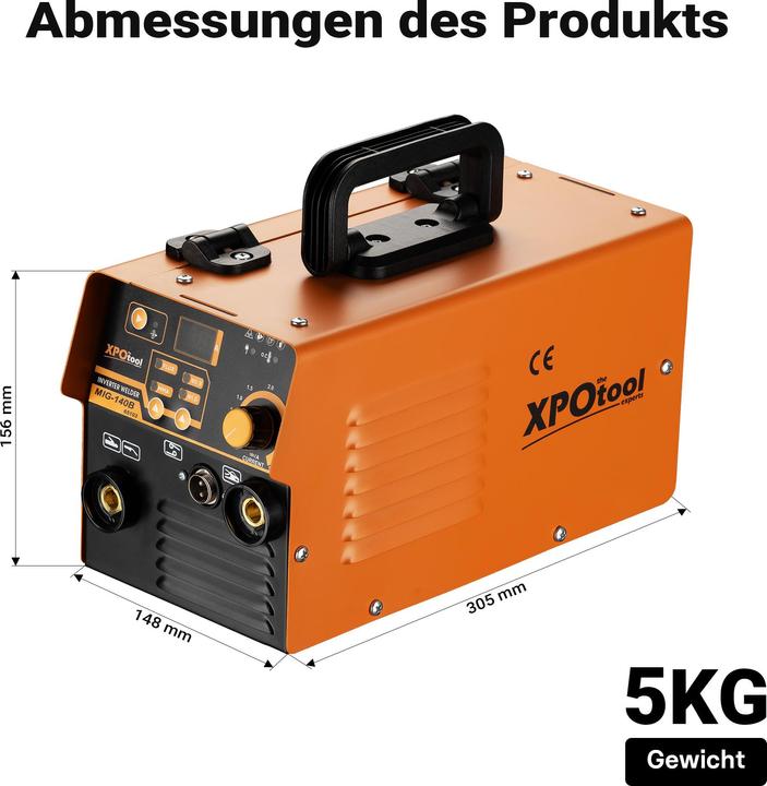 Actual product image Wiltec XPOtool IGBT 30-120A MMA