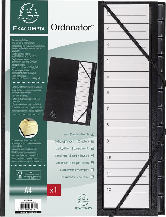 Immagine prodotto Exacompta Cartelle con dorso plissettato (A4, 1 x)
