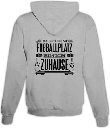Immagine prodotto Schwesternuhr Felpa con cappuccio Football Ground Unisex (M)