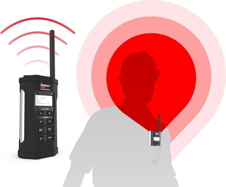 Productafbeelding PerfectPro Soloworker (DAB+, FM, Bluetooth)