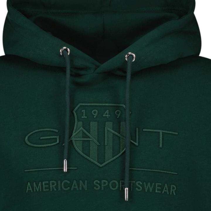 Image du produit GANT Regular Tonal Shield Hoodie (M)