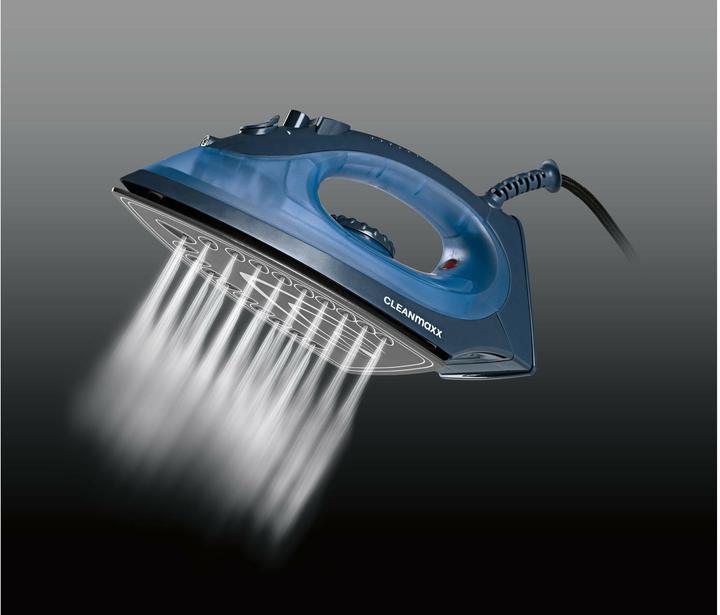 Actual product image CleanMaxx Steam iron CLEAN edition (2200 W, 0.70 g/min)