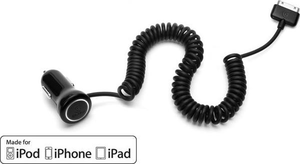 Griffin PowerJolt SE for iPhone and iPad (30-pins) 2.1A Black GC23090