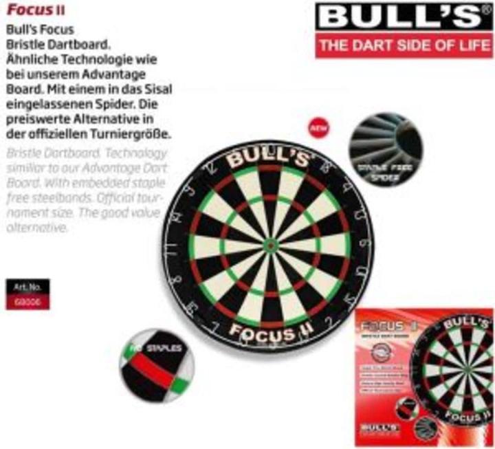 Actual product image Bull's Focus Bristle