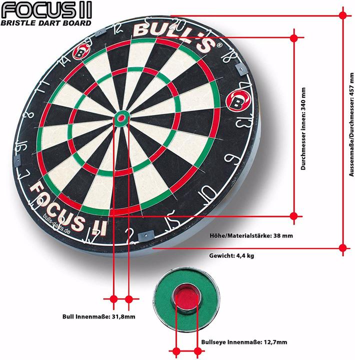 Actual product image Bull's Focus Bristle