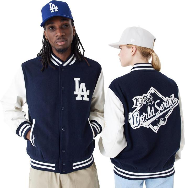 Actual product image New Era Varsity College Jacket - WORLD SERIES LA Dodgers - L (L)