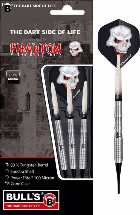 Actual product image Bull's Phantom PT4 Soft Dart (18 g)