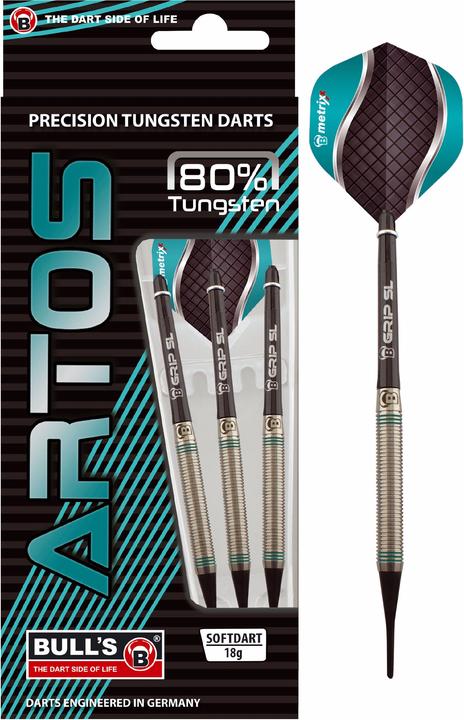 Produktbild Bull's Artos AR1 Softdart, Mint 80% Tungsten (20 g)