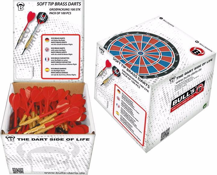 Produktbild Bull's Eco Soft Dart 16g 100er 6/8mm (16 g)
