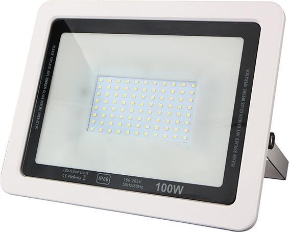 Lumina Swiss Slim LED Flutlicht 100W tages-weiss 4000K (9200 lm, IP65)