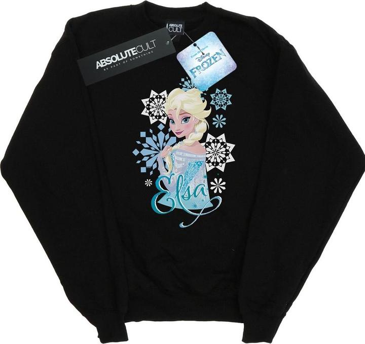 Disney Frozen Elsa Snowflakes Sweatshirt (L)