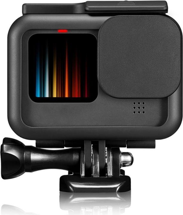 Ueli Express Support pour GoPro Hero 12 / 11 / 10 / 9 Frame Extreme avec protection de l'objectif (GoPro Hero 10, GoPro Hero 11, GoPro Hero 9, GoPro Hero 12, GoPro Hero 13)