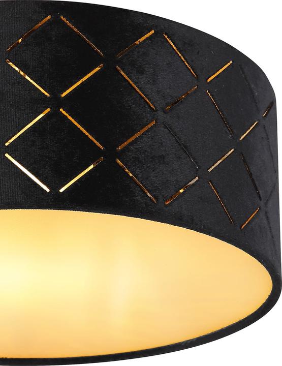 Produktbild Globo Deckenleuchte Sunna schwarz 1xE27 LED (E27)
