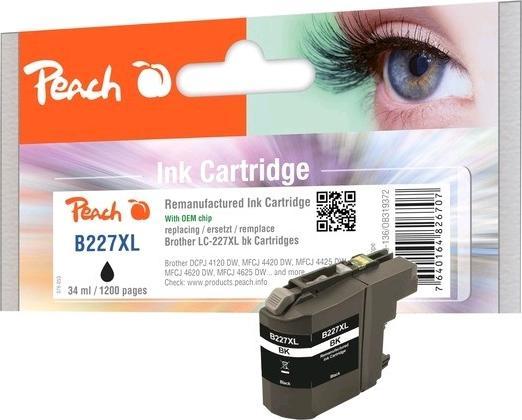 Produktbild Peach Tinte Brother LC-227XL Black (BK)