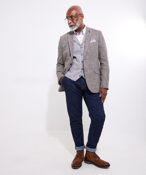 Immagine prodotto Joe Browns Woven Linen Blend Blazer (Banda radio 38 (2600 MHz))