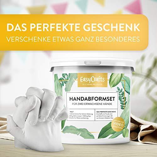 Produktbild EasyCrafts Handabdruck Set für Paare