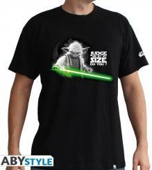 Immagine prodotto ABYstyle STAR WARS - Maglietta Yoda Judge me... - Nero (S) (S)